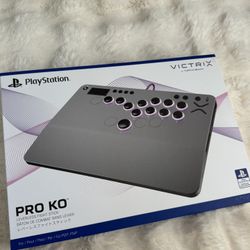 🎮 BRAND NEW Victrix Pro KO Leverless Fight Stick (PS5/PS4/PC) 