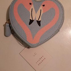 Ladies Flamingo Coin Purse 