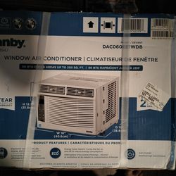 Danby 6,000 BTU Window AC air conditioner