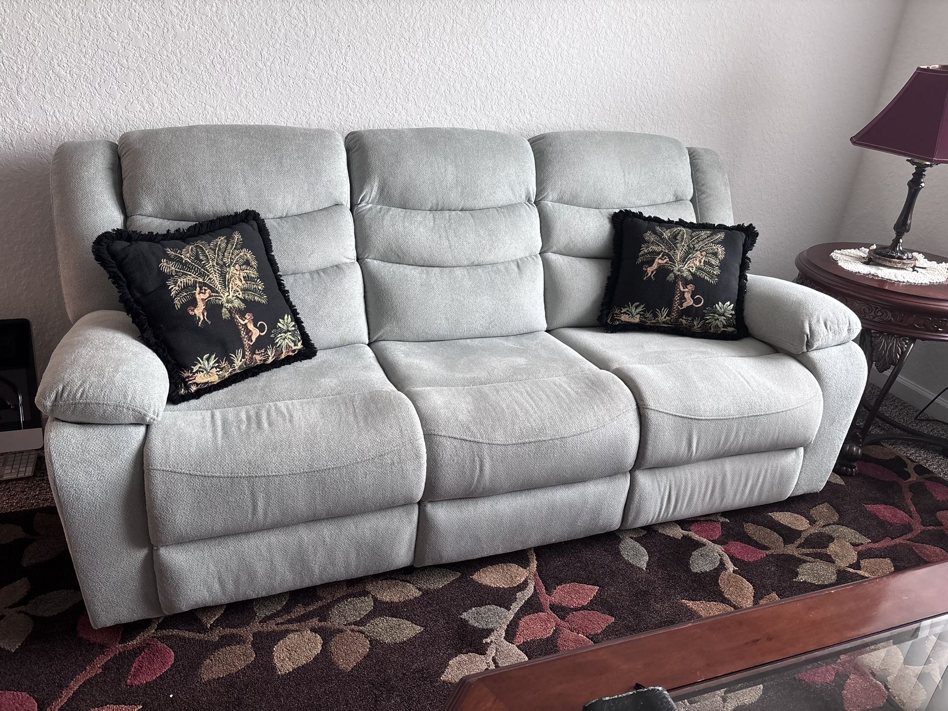 New Couch With Electric Recliners