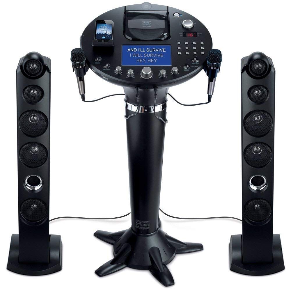Singing Machine iSM1028X 7-Inch Color TFT Display CDG Karaoke Player