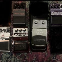 Guitars Effects Pedals 