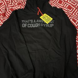 cough syrup hoodie 