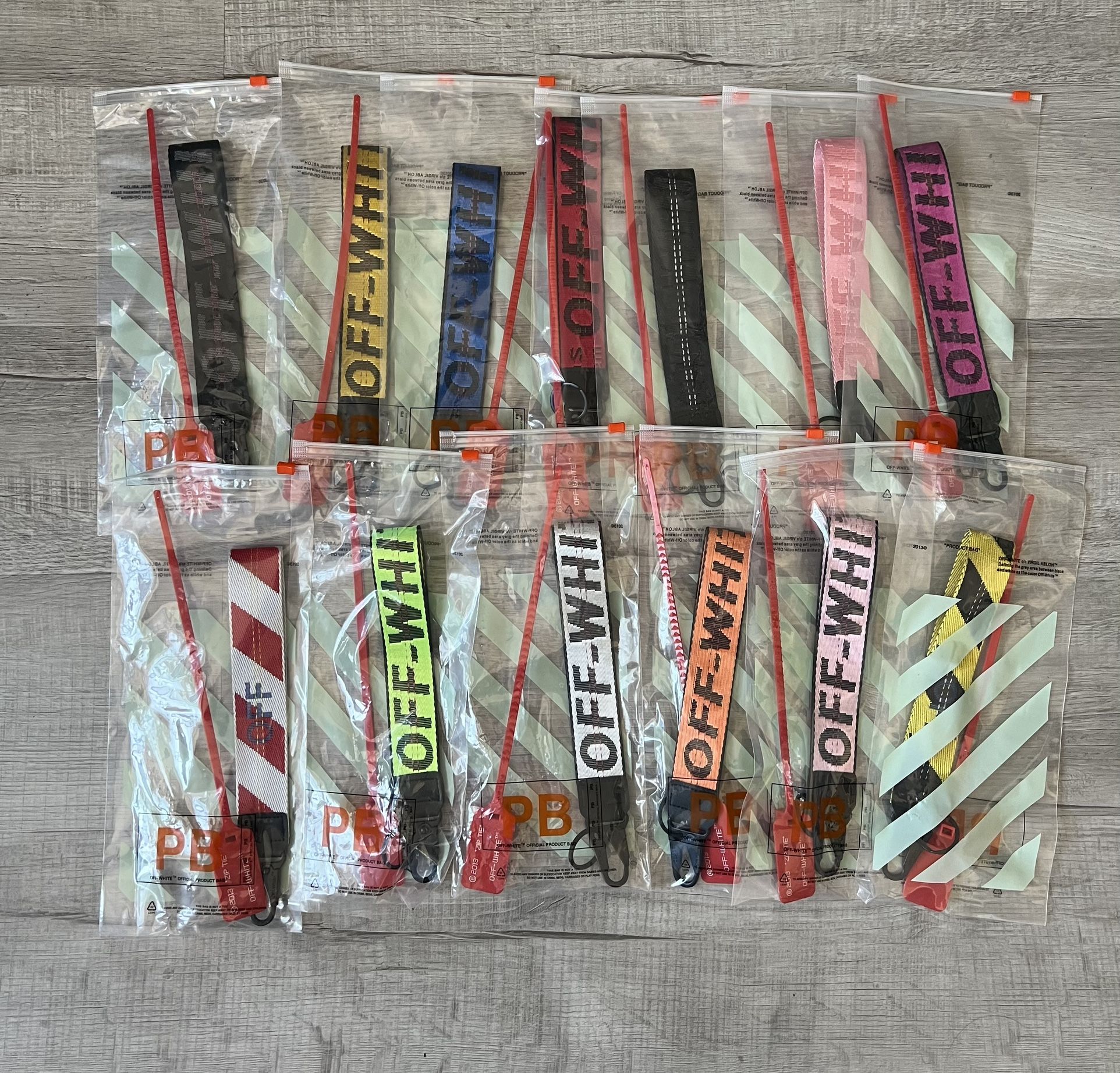 Off White Keychains Brand New 