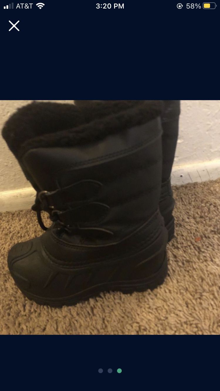 Snow Boots Size 10c