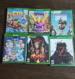 Xbox New Sealed Games