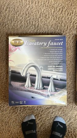 2 New WaterRidge bathroom faucets