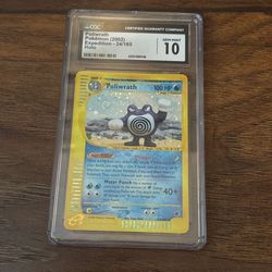 Poliwrath Holo Expedition Cgc Gem 10