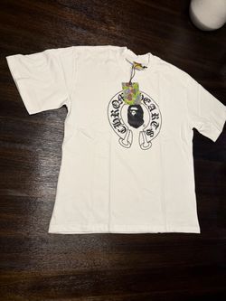 BAPE x Chrome Hearts White Graphic T-Shirt