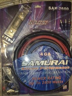 Samura Extreme Performance Amplifier Installation Kit