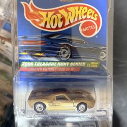 Hot Wheel Super Treasure Hunt Ford GT-40 Gold 