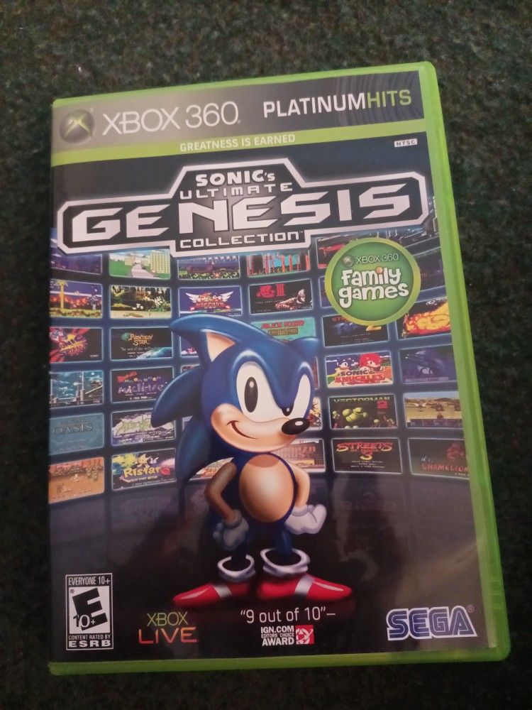 Sonic's Ultimate Genesis Collection - Xbox 360, Xbox 360