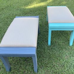 Washable Fabric Benches Or Ottoman 