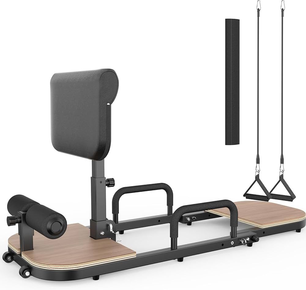 B-Sissy Squat Machine ,4-in-1 Deep Squat Machine ,Adjustable Hip Thrust Machine Glute Workout Equipment for Home Gym Use