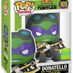 Donatello Funko Pop 105 SDCC Shared Sticker 