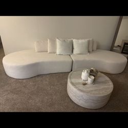 Beige Modern Style Couch 