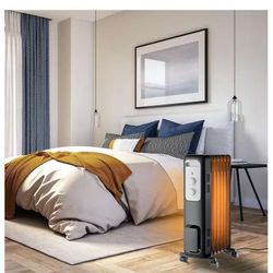 Joy Pebble Oil Filled Radiator Heater, Portable Electric Heater, 1S Rapid Heat, 3-Level Adjust, Tip-over&Overheat Protection, Portable Space Heater wi