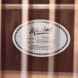 Mitchell Acoustic Guitar Electric 