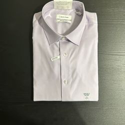 Two New Calvin Klein Dress Shirts 