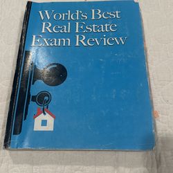 Worlds Best Real Estate Exam Review 