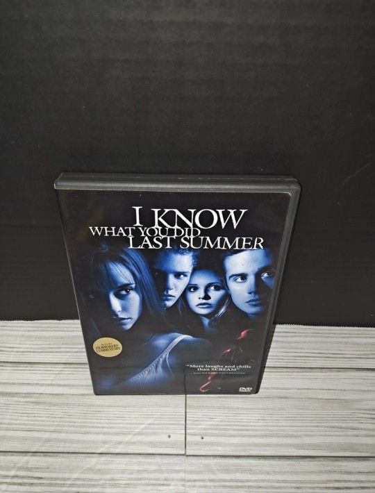 I Know What You Did Last Summer (DVD, 1998) Vintage Horror Thriller Movie