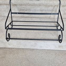 Longaberger Wall Basket Rack 