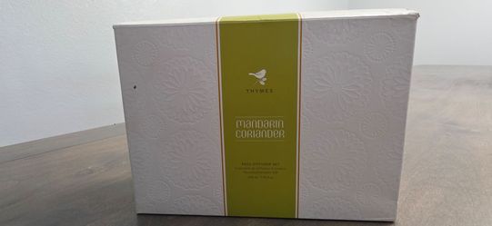 Thymes Mandarin Coriander Diffuser set