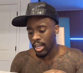 Chrome Heart Leather Hat