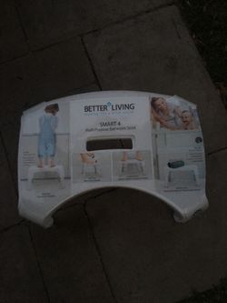 Multipurpose bathroom stool