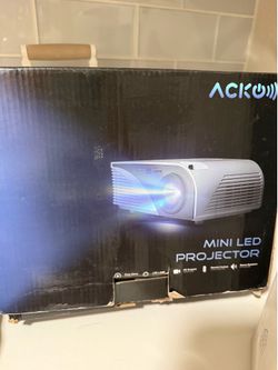 Movie Projector and Screen for summer nights
