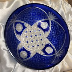 Vintage Edo Kiriko Bowl