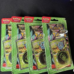 Pokemon TCG Erika's Tangela Blister Packs 4x Sealed