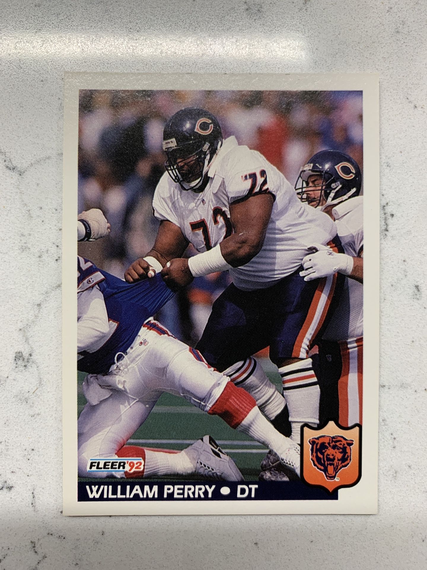 William Perry Chicago Bears v Miami Soldier Field 1992 Images