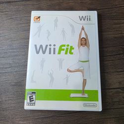 Nintendo Wii Fit Game and Manual/inserts (no balance board)