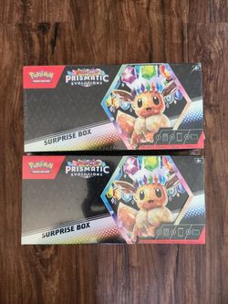 Prismatic Evolutions Suprise Box