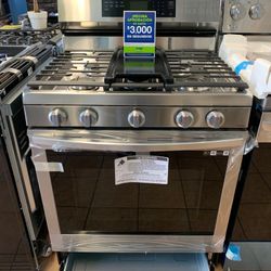 Samsung Stove Stainless Steel