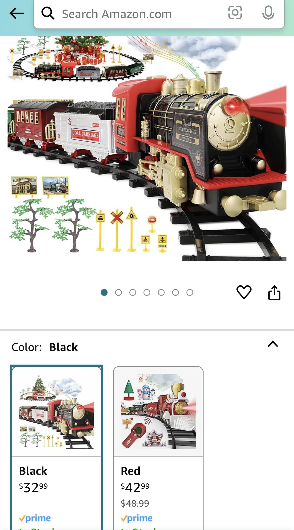 Electric Train Toy