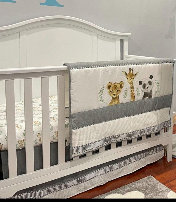 Crib and mattress