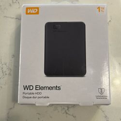 WD ELEMENTS (1TB) Brand New