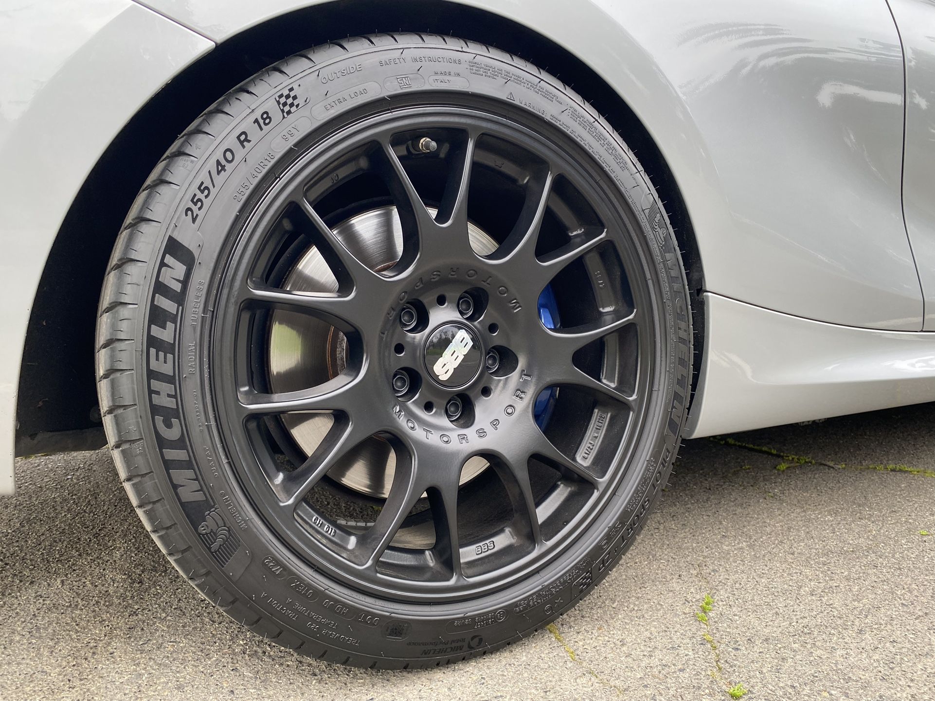 5x120 18” BBS CH Line Wheels & Michelin Pilot Sport Tires