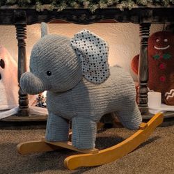 Rocking Plush Elephant