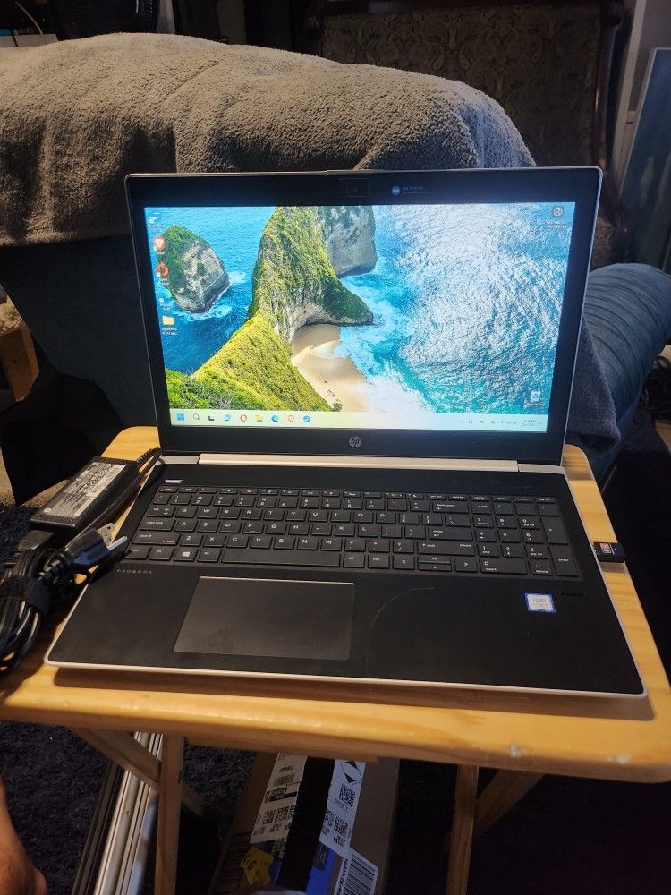HP Probook 15.6" LAPTOP i5-7200, 12GB Ram 256GB SSD Hard Drive,Win 11