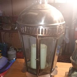 Copper Candle Lantern