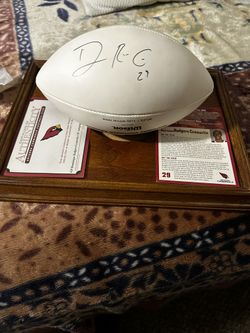 Signed Cardinals Football