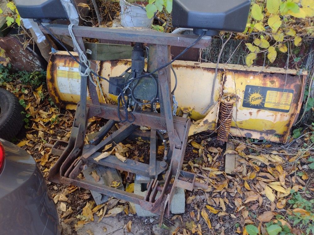 Myers Plow. Old.