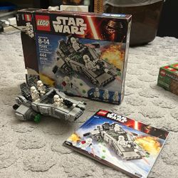 Lego Star Wars 75100 “First Order Snowspeeder
