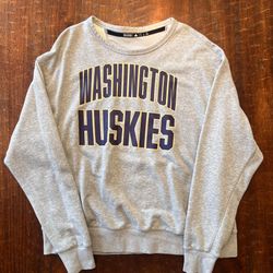 Washington Huskies Gray Sweater