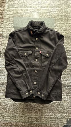 Levis Denim Jacket M Medium Hoodie Pockets Mens Womens Fashion Gear