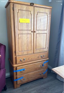 Oak Armoire