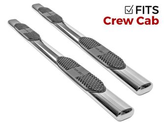Brand new in Box onic 5" Stainless Nerf Bars 2015-2018 Chevy Colorado GMC Canyon Crew Cab. Paid over $400.